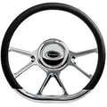 STEER WHL 14' D-SHAPE PRISM POL