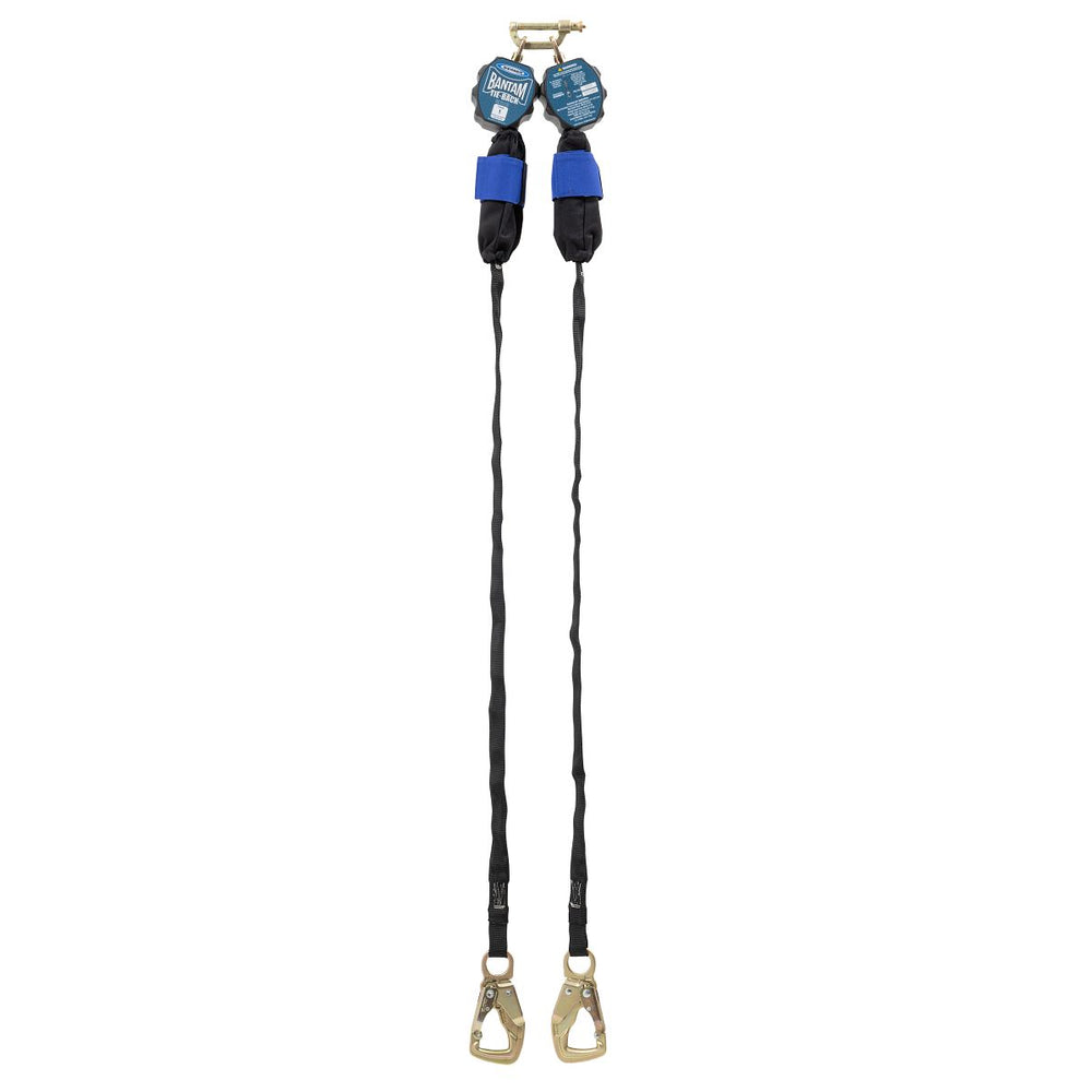 BANTAM SRLFTS W/A100531 TWINLEG CARABINER ADAPTER BLACK BLUE