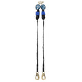 BANTAM SRLFTS W/A100531 TWINLEG CARABINER ADAPTER BLACK BLUE