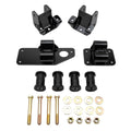 Wehrli 01-10 GM HD Chassis L5P Engine Swap Mount Kit - Semi-Gloss Black