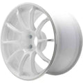 Advan RSIII 18x9.5 +45 5-100 Racing White Metallic & Ring Wheel