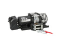 7800lb Trailer Winch 47 ft wire Rope Roller Fairlead Mnt Plate Low Profile