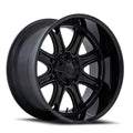 D853 22X10 8X6.5 M-BLK G-BLK-LP 10MM