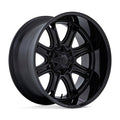 D853 22X10 8X6.5 M-BLK G-BLK-LP 10MM