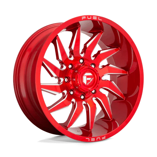 D745 22X12 6X5.5 GL-RED-MIL -44MM