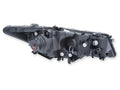 1014 CROSSTOUR HEADLIGHT PROJECTOR W/ PLANK STYLE DESIGN CHROME CLEAR