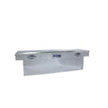71IN SINGLE LID SADDLE TRUCK BOX DEEP BRIGHT ALUMINUM