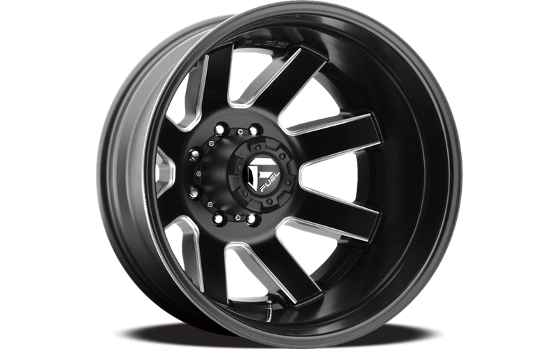 D538 22X8.25 8X6.5 MT-BLK-MIL 105MM