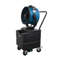 FM88W MISTING FAN COMBINED W/ WT45 MOBILE WATER RESERVOIR TANK BLUE/BLACK
