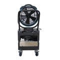 FM88W MISTING FAN COMBINED W/ WT45 MOBILE WATER RESERVOIR TANK BLUE/BLACK