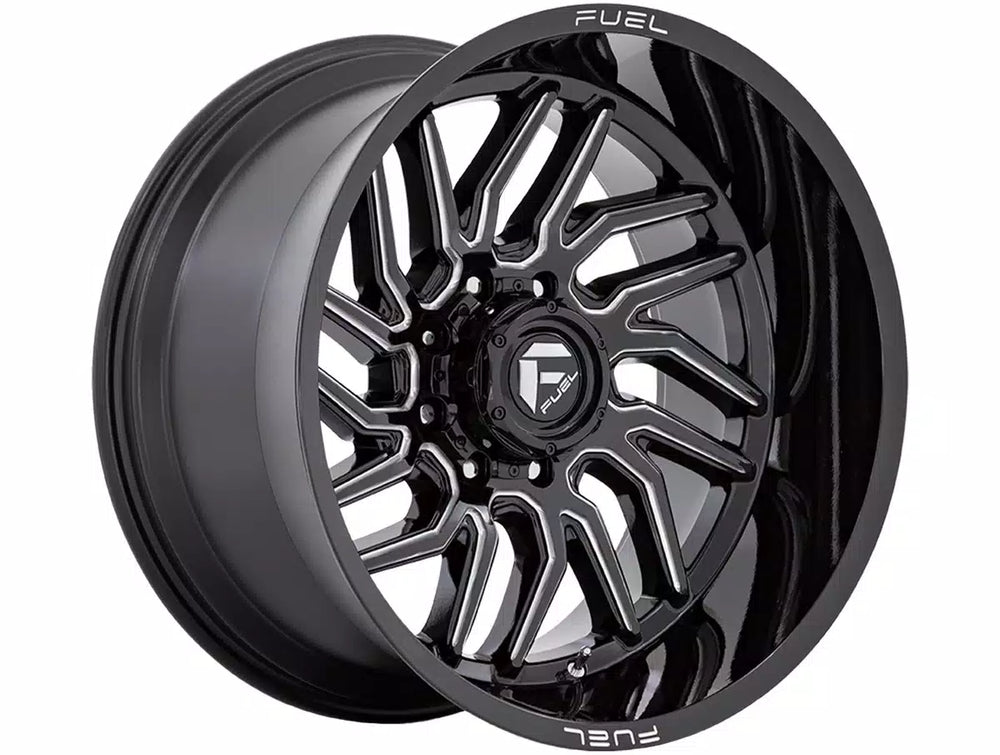 D807 22X12 8X6.5 G-BLK-MILL -44MM