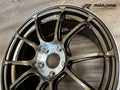 Advan RZIII 18x9.5 / +45 Offset / 5x100 BC / 63mm Bore / Umber Bronze Metallic & Diamond Cut