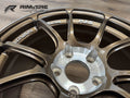 Advan RZIII 18x9.5 / +45 Offset / 5x100 BC / 63mm Bore / Umber Bronze Metallic & Diamond Cut
