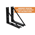 18 INCH X 18 INCH X 36 INCH; BLACK;