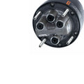 SEASTAR HELM 1.7 . MARINE GRADE ALUMINUM SHAFT. IMPROVED FRONT SHAFT DUST COVER