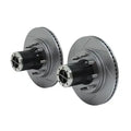 ~(92 lbs. 15X15X13)~ 8 Lug Slotted Big Brake Kit (Subassembly for JK Conversion Kit) (Part can only be used with the compatible master kit components)