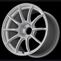 Advan RSIII 18x8.0 / +33 Offset / 5x110 / 65.2mm Bore / Racing White Metallic and Ring