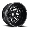 Fuel Wheels black auto part