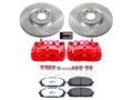 Power Stop 17-21 Jeep Cherokee Front Z36 Truck & Tow Kit w/Cals