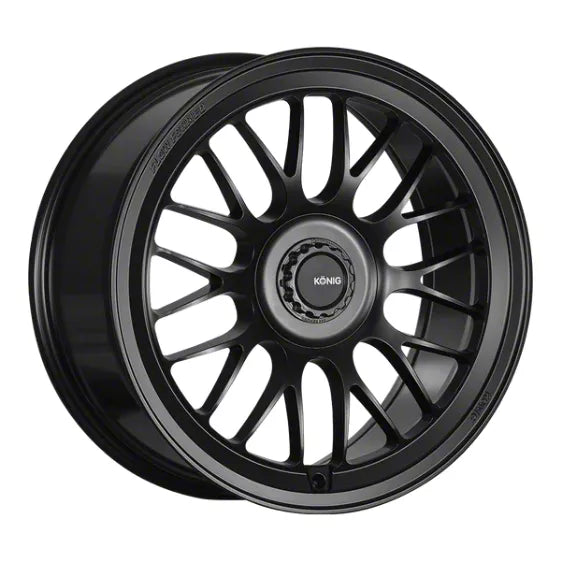 Konig MRK1XR 21x9.5 5x114.3 ET35 Satin Black Wheel