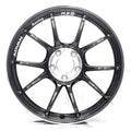 Advan RZIII 18x7.5 / +39 Offset / 5x112 BC / 66.5mm Bore / Black Gun Metallic & Diamond Cut