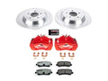Power Stop 15-19 Ford Mustang Rear Z26 Street Warrior Brake Kit w/Calipers