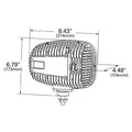 SNOWPLOW LAMP NON HEATED LED SNOWP