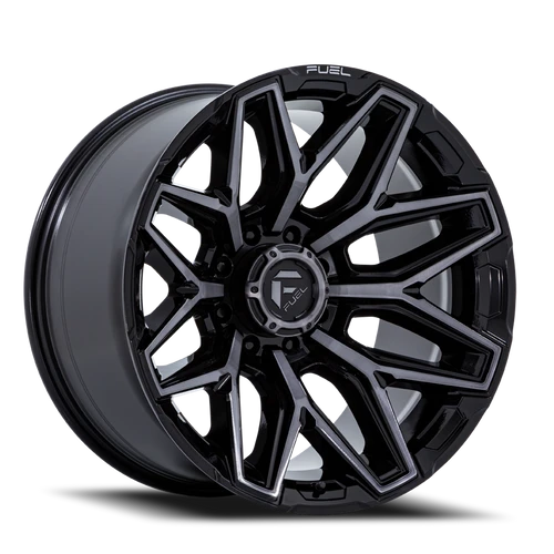 D854 22X10 8X180 G-BLK GTCC -18MM