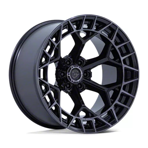 D873 22X12 6X5.5 GGLOSS BLACK BRUSHED FACE DARK TINT 44MM