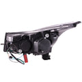 ANZO 2011-2015 Chevrolet Cruze Projector Headlights w/ U-Bar Black