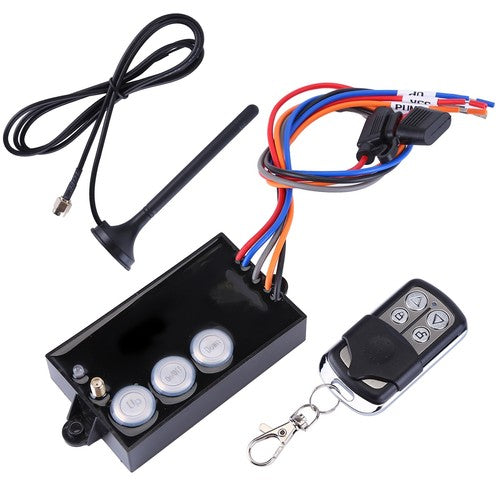 BUYERS 3WAY DC POWER UNITELECTRIC CONTROLS HORIZONTAL 1.5 GALLON POLY RESERVOIR