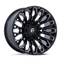 D865 22X10 5X4.5/5 G-BLK MILL -18MM