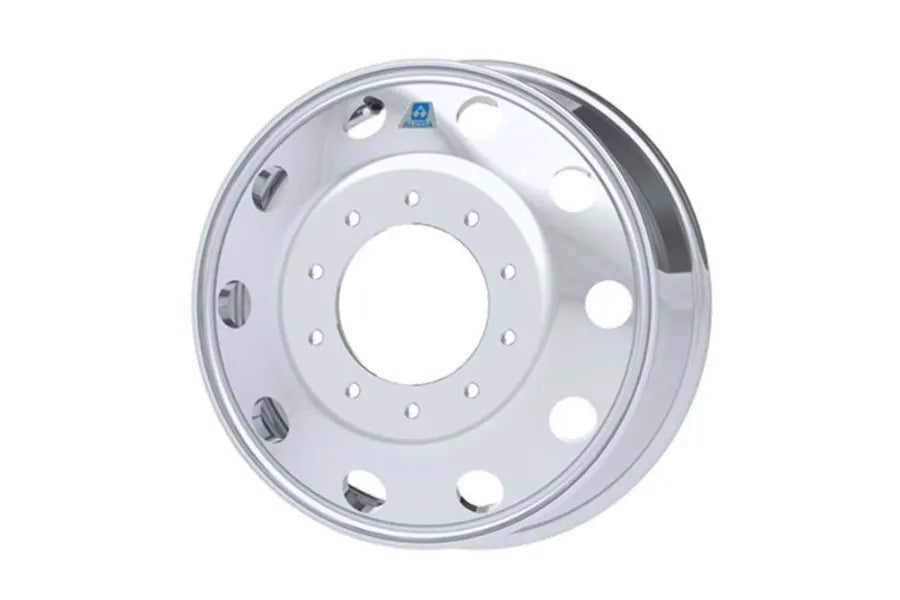 ALCOA AL WHEEL POLISHED BOTH SIDES 05C F450550 19.5X6 10 LUG 225 BC