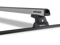 Rhino-Rack 08-16 Ford F250 4 Door Pick Up Heavy Duty RLT600 Track Mount 2 Bar Roof Rack - Silver