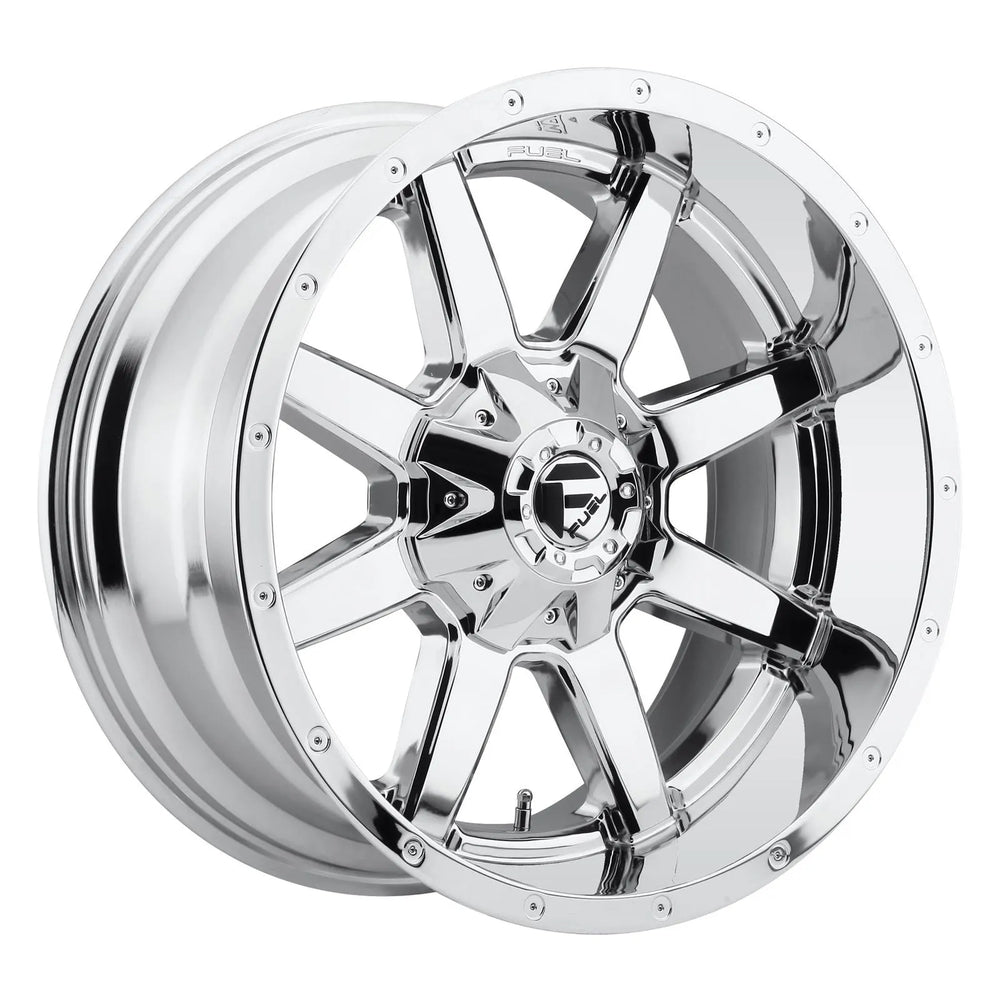 ~(47 lbs. 23X23X15)~ MAVERICK 20x12 8x165.10 CHROME PLATED (-44 mm)