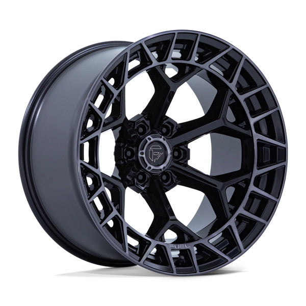 Fuel Wheels black auto part