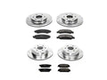 Power Stop 08-14 Chevrolet Tahoe Front & Rear Z23 Evolution Sport Brake Kit
