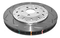 DBA 12-13 Audi TT Quattro RS (370mm Front Rotor) Front 5000 Series Slotted Rotor w/Sliver Hat