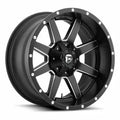~(53 lbs. 27X27X13)~ MAVERICK 24x10 8x170.00 MATTE BLACK MILLED (1 mm)