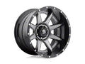 ~(51 lbs. 23X23X13)~ RAMPAGE 20x10 8x170.00 MATTE GUN METAL BLACK LIP (-19 mm)