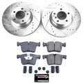 Power Stop 14-15 BMW 228i Front & Rear Z23 Evolution Sport Brake Kit