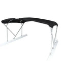 8FT X 10FTX 1.25IN POLYESTER PONTOON BIMINI KIT BLACK