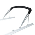 8FT X 10FTX 1.25IN POLYESTER PONTOON BIMINI KIT BLACK