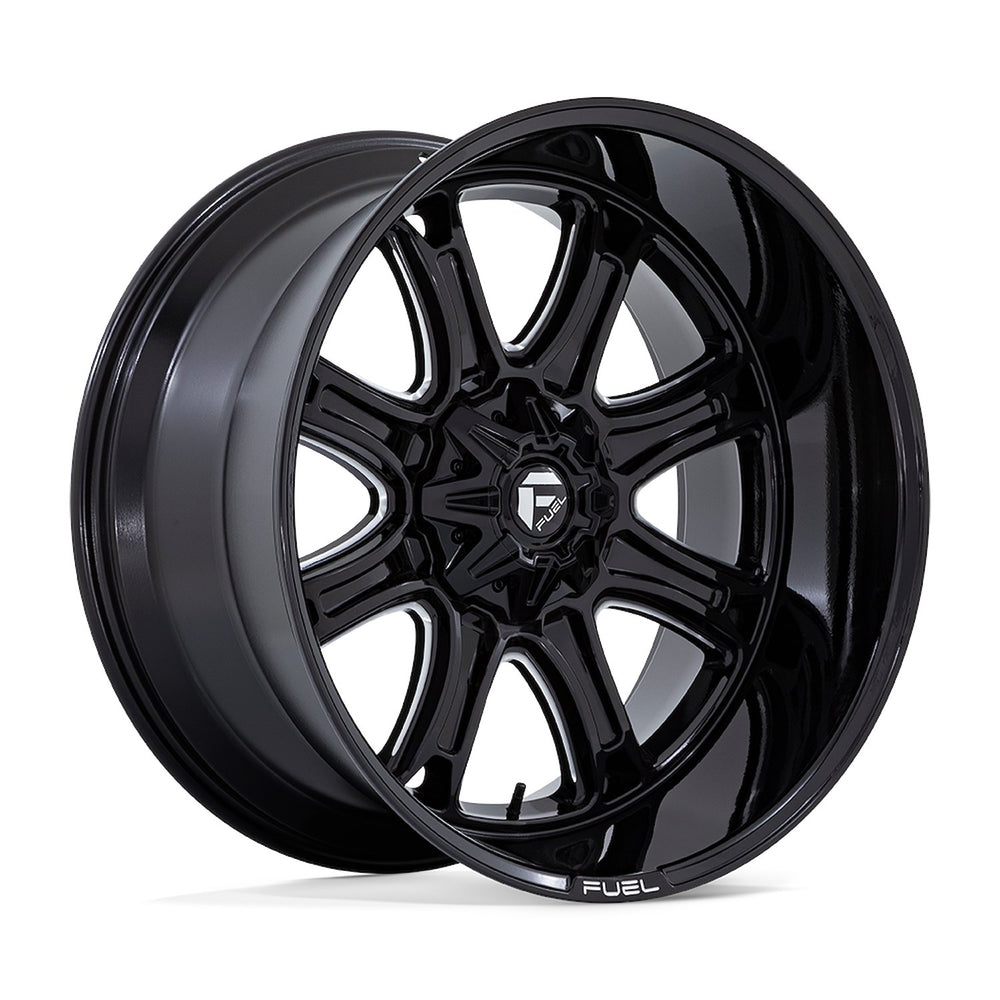 D853 22X10 5X4.5/5 G-BLK MILL -18MM