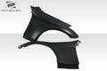 2003-2008 Nissan 350Z Z33 Duraflex Demon Front Fenders ( 10mm) - 2 Piece