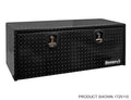 TOOLBOXALUMINUM18X24X30BLK PDR COAT