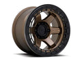 D124 17X9 5X5.0 MT-BRNZ MT-BLK-RG -15MM