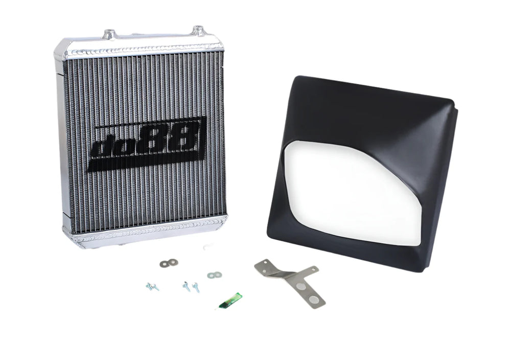 do88 15-18 BMW M2 (F87) Aluminum Remote Radiator