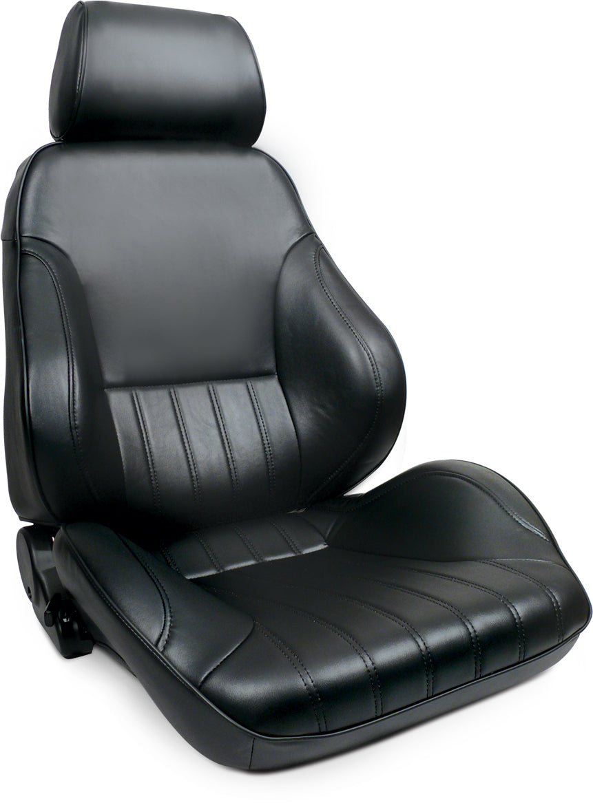 BLK VNYL SIDES BLK VELOU