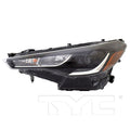 TYC headlights installed view